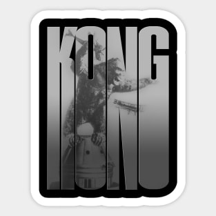KING KONG 1933 - Block letters Sticker